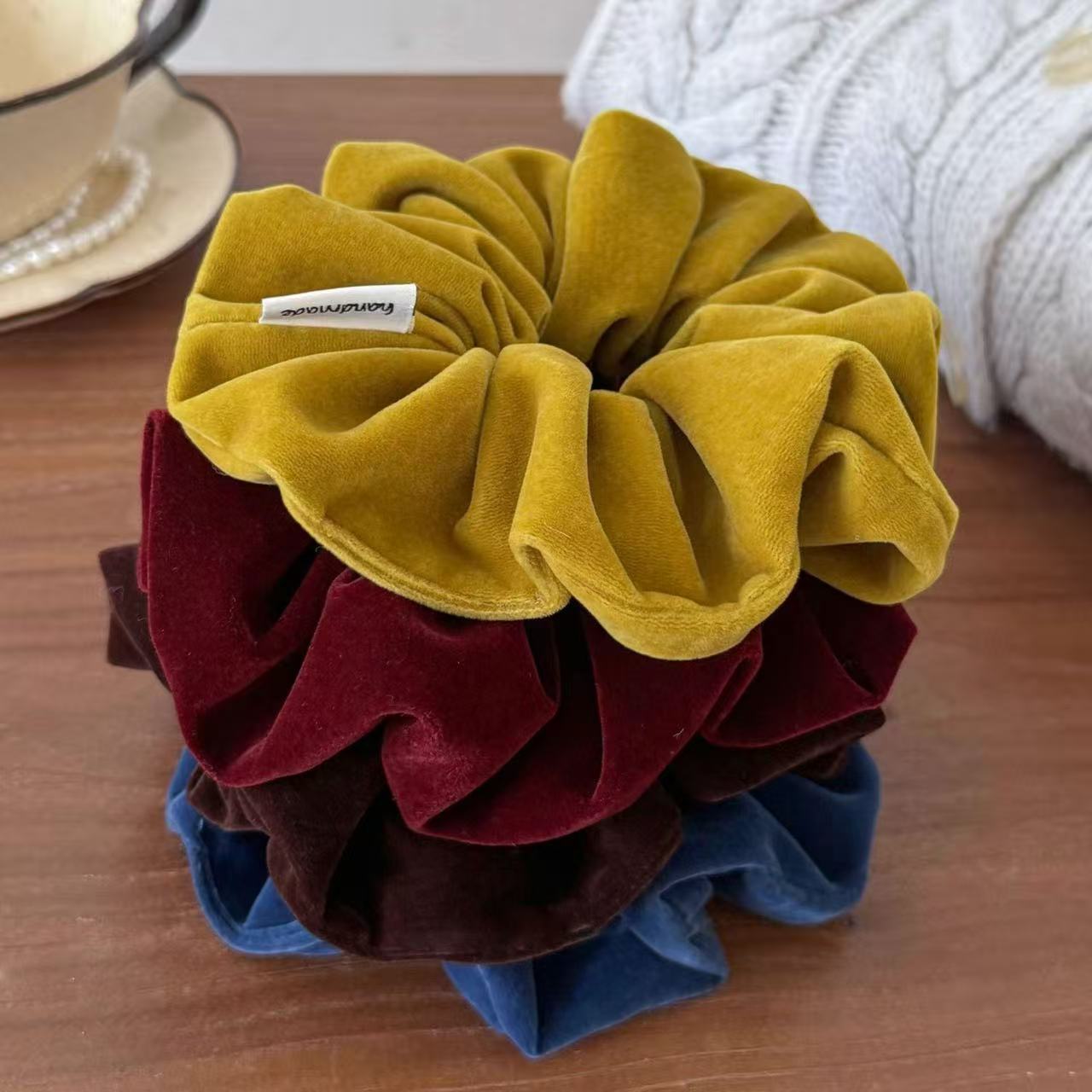 Korean-style minimalist velvet - Travel Accessories Aesthetic recension och pris