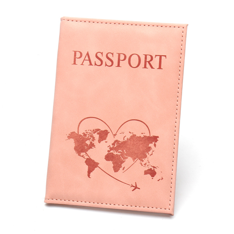 Lovely Map Passport Cover Fash - Travel Accessories Wallet recension och pris