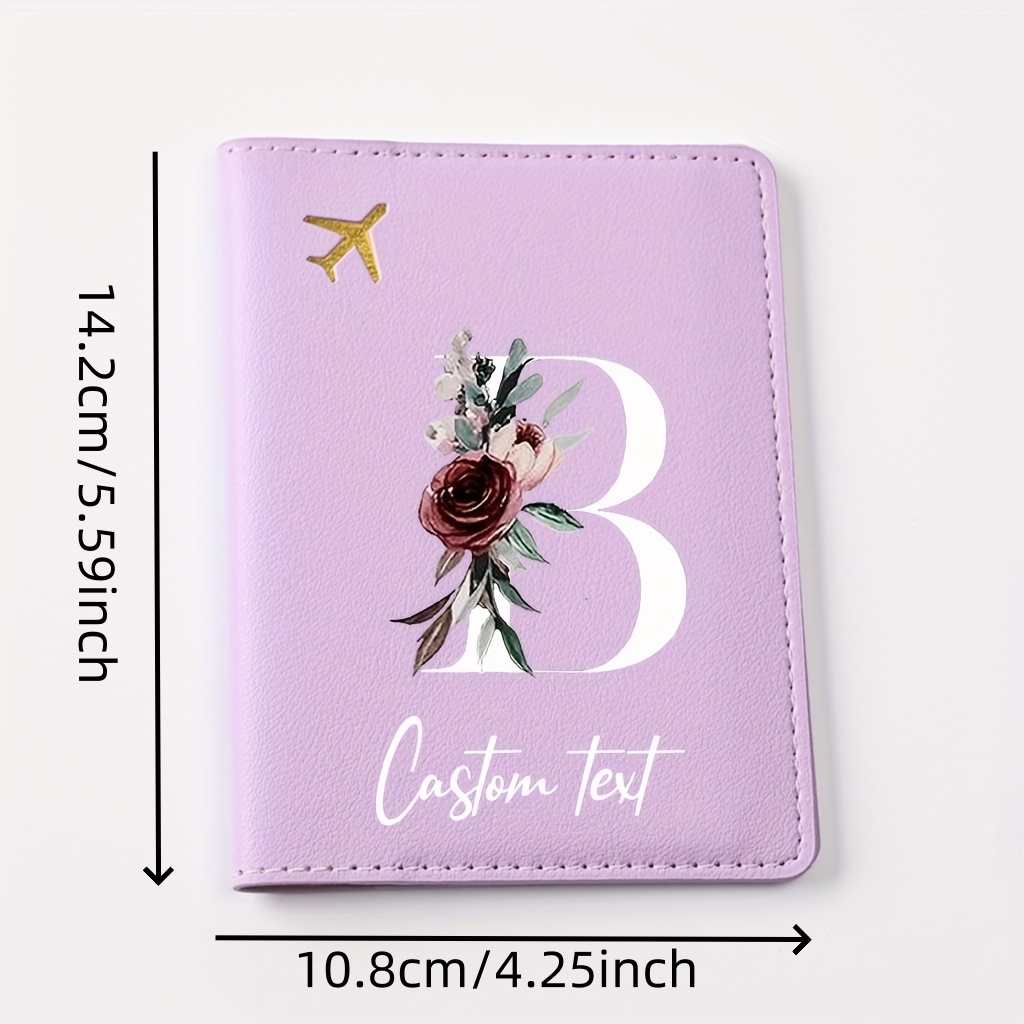 Personalized Passport Holder w - Travel Accessories Ideas recension och pris