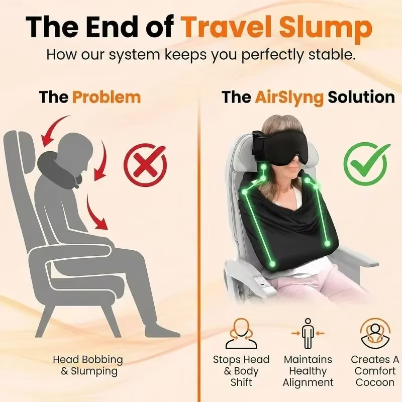 3-in-1 Car Sleep Seat Supports - Travel Accessories Long Flight recension och pris