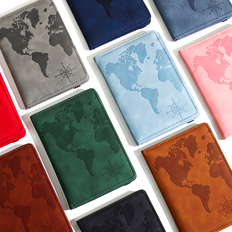 New Map Printed Passport Holde - Travel Accessories India recension och pris