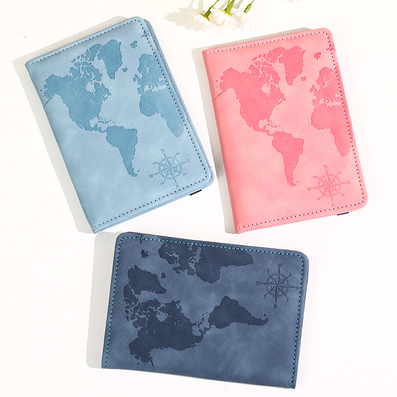 New Map Printed Passport Holde - Travel Accessories India recension och pris