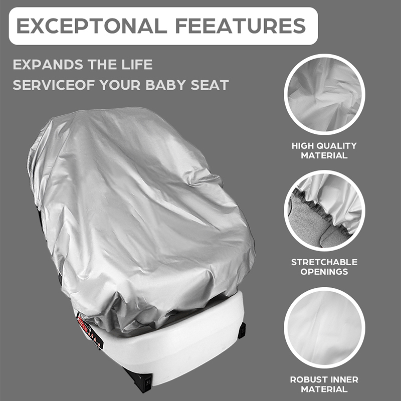 1PC Silver  Baby Car Seat Sun  - Travel Accessories Baby recension och pris