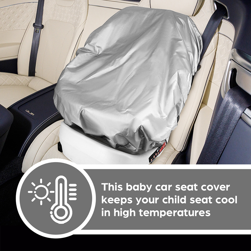 1PC Silver  Baby Car Seat Sun  - Travel Accessories Baby recension och pris
