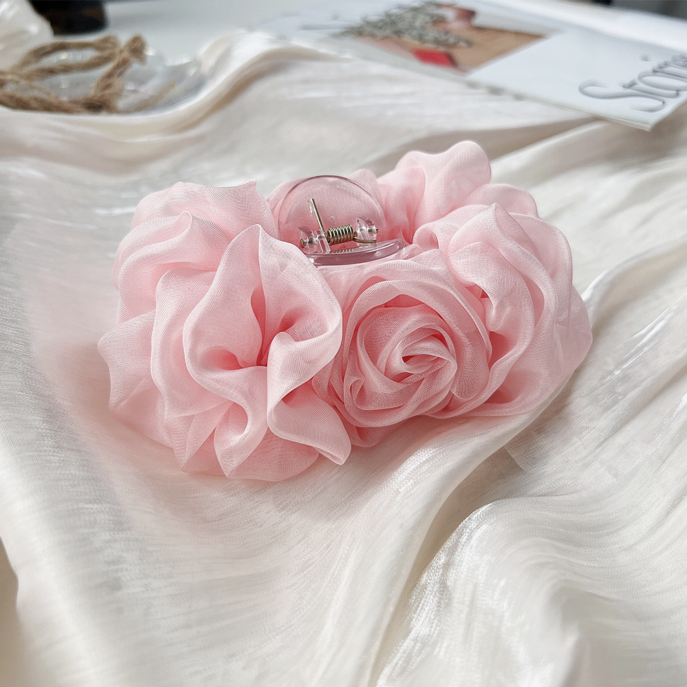 Spring Chiffon Hair Claw Folde - Travel Accessories Aesthetic recension och pris