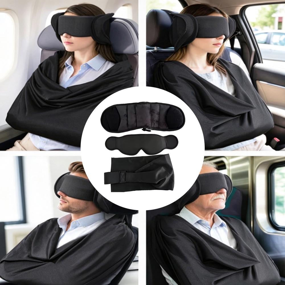 3-in-1 Travel Sleep Support Ki - Travel Accessories Long Flight recension och pris