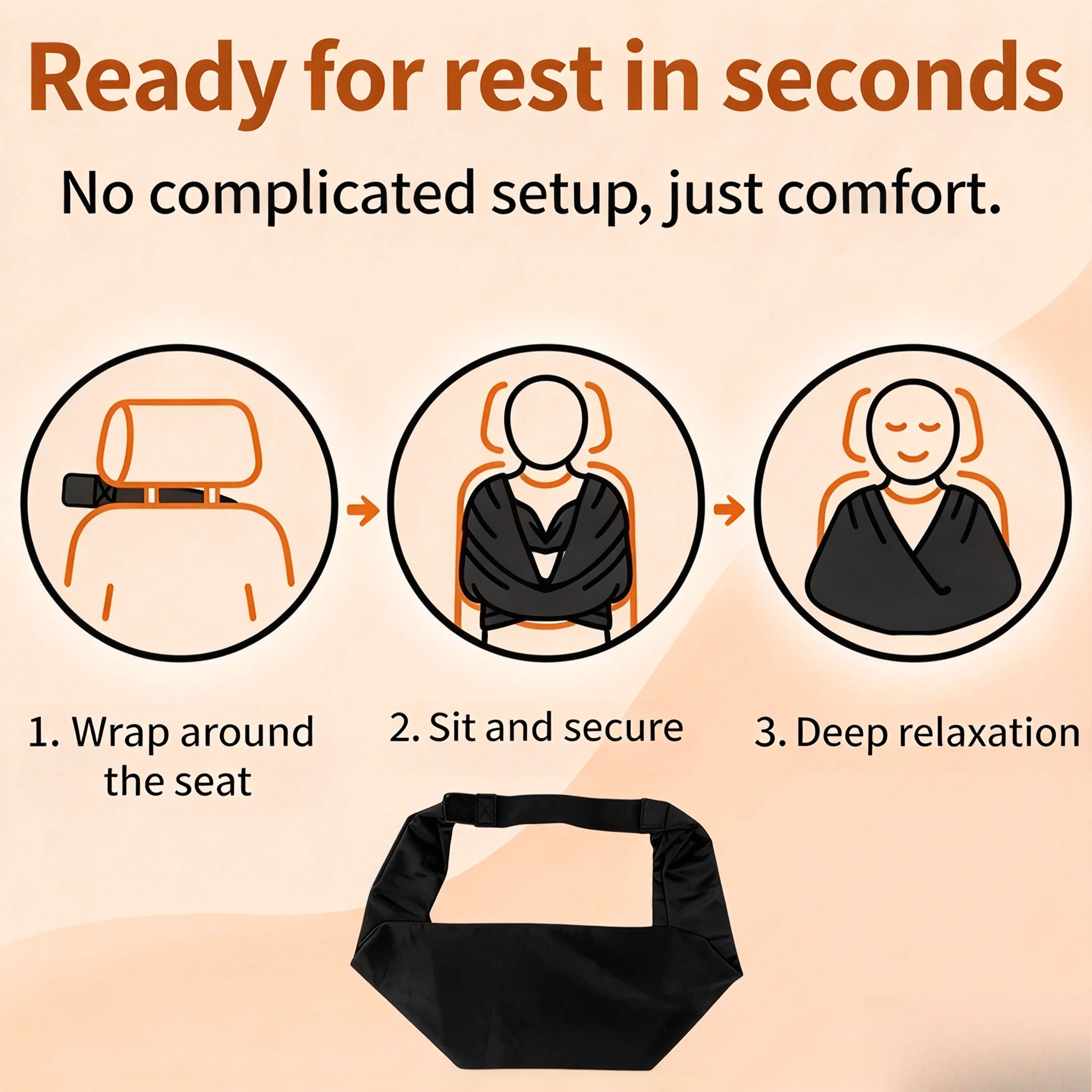 1pc Airplane Sleep Support Sys - Travel Accessories Long Flight recension och pris