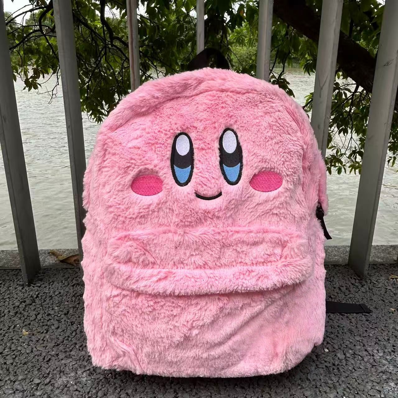 Kawaii Kirby Plush Backpack La - Travel Accessories As Gifts recension och pris