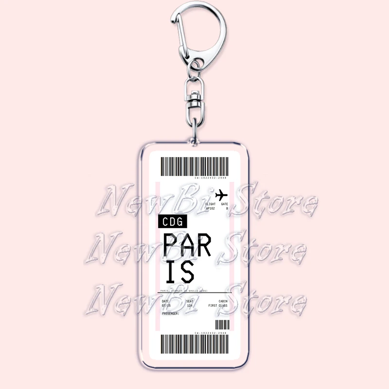 Plane Ticket Boarding Pass Key - Travel Accessories India recension och pris
