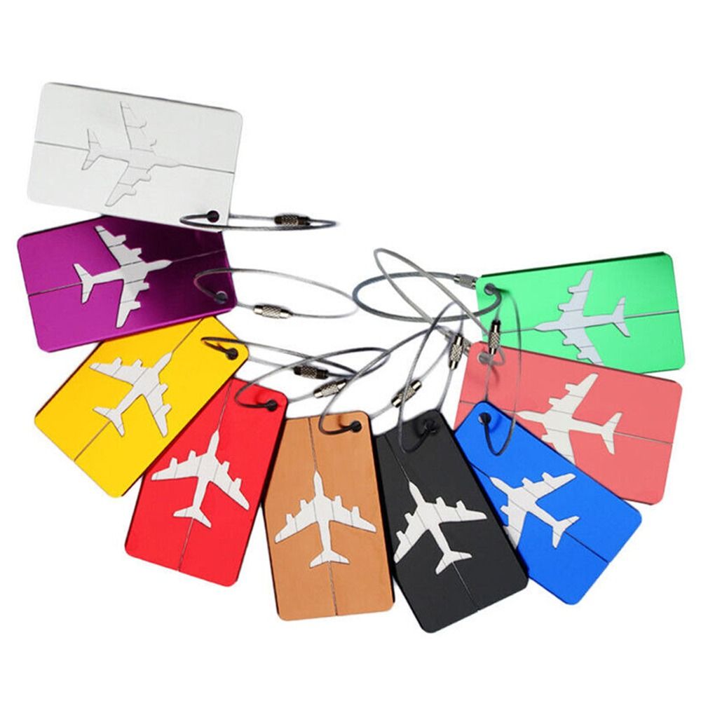 Aluminium Travel Luggage Tags  - Travel Accessories India recension och pris