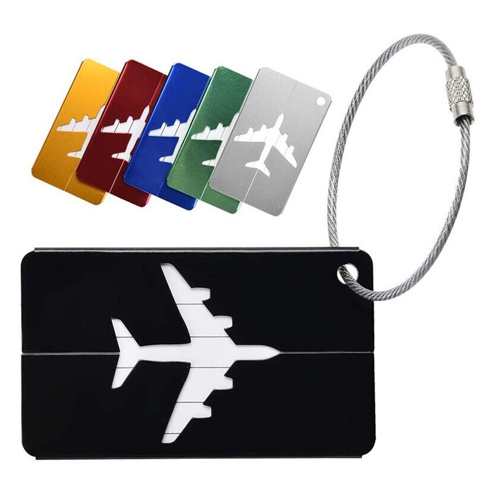 Aluminium Travel Luggage Tags  - Travel Accessories India recension och pris