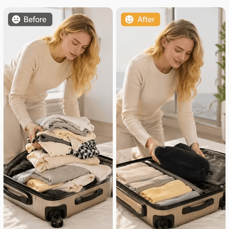 1 Set of U-Shaped Pillow Cover - Travel Accessories Long Flight recension och pris