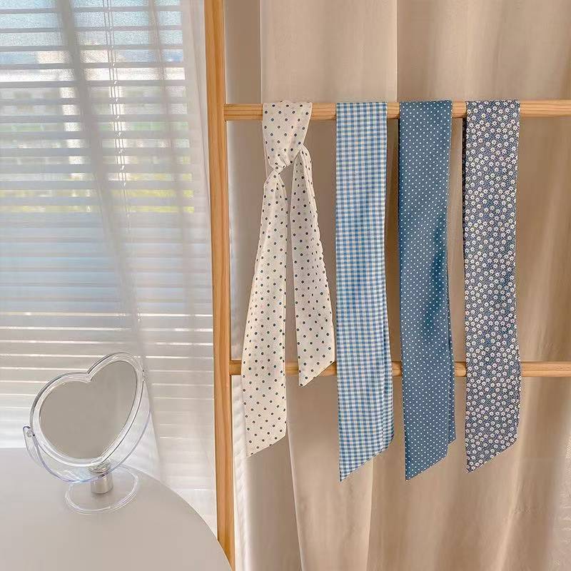 New Spring Blue‑Tone Twilly Sc - Travel Accessories Aesthetic recension och pris