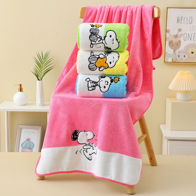 Soft Coral Fleece Snoopy Bath  - Travel Accessories As Gifts recension och pris