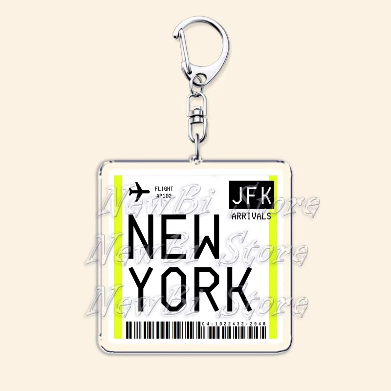 Travel Plane Ticket Boarding P - Travel Accessories Jewelry recension och pris